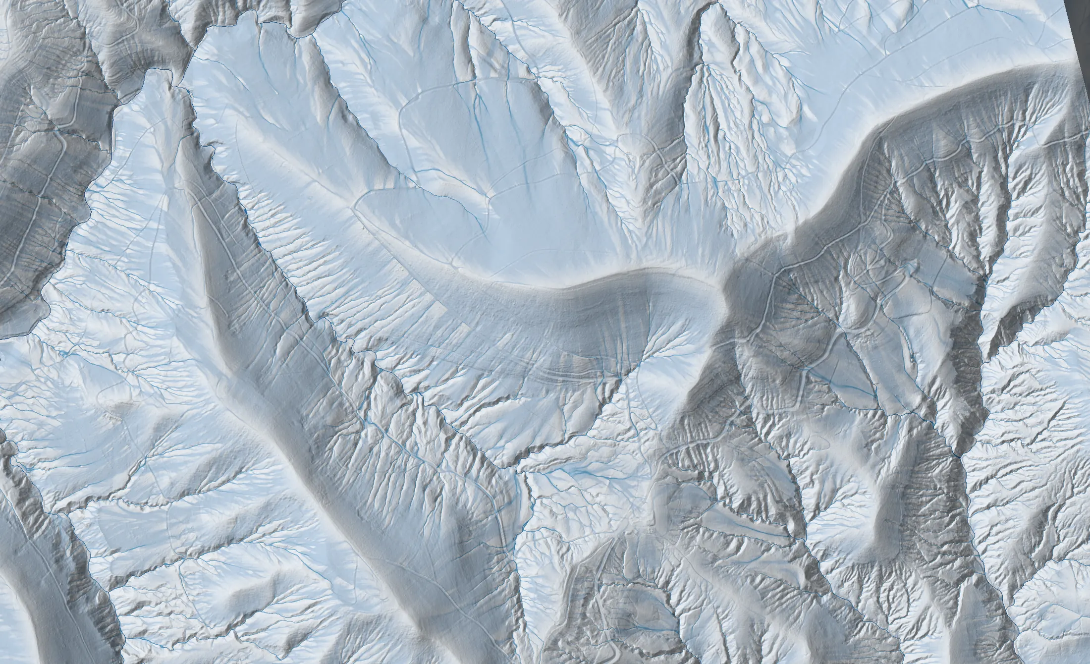 Water flow concentration on the same site